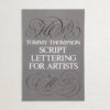 Script Lettering for Artist