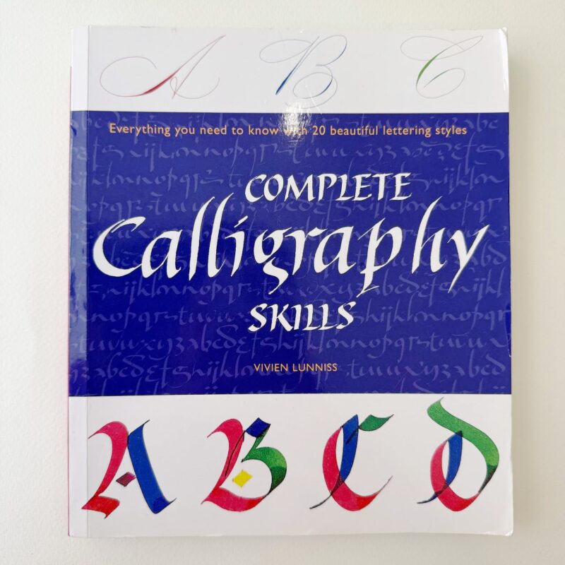 Complete Calligraphy Skills книга каліграфія самовчитель пласке перо купити Україна Київ Перо Маркет