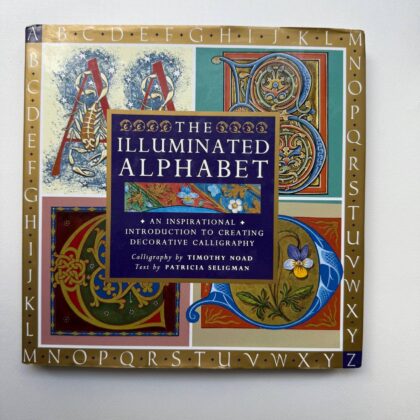 книга каліграфія ілюмінація як навчитися illuminated alphabet купити Україна Київ Перо Маркет