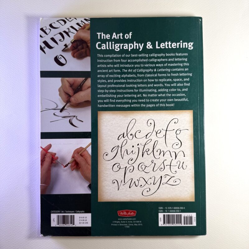 The Art of Calligraphy & Lettering книги каліграфія магазин перо маркет