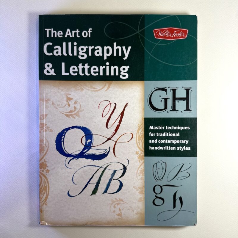 The Art of Calligraphy & Lettering книги каліграфія магазин перо маркет