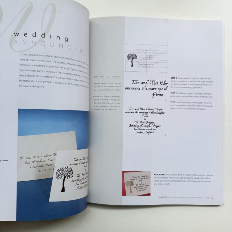 каліграфія книга Wedding Invitations, Announcements, Placecards, and More купити Україна Київ Перо Маркет