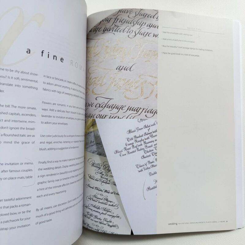 каліграфія книга Wedding Invitations, Announcements, Placecards, and More купити Україна Київ Перо Маркет
