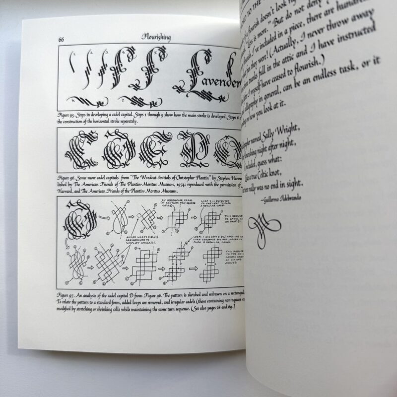 Calligraphic Flourishing: A New Approach to an Ancient Art книга каліграфія флоріши розчерки купити Україна Київ перо маркет