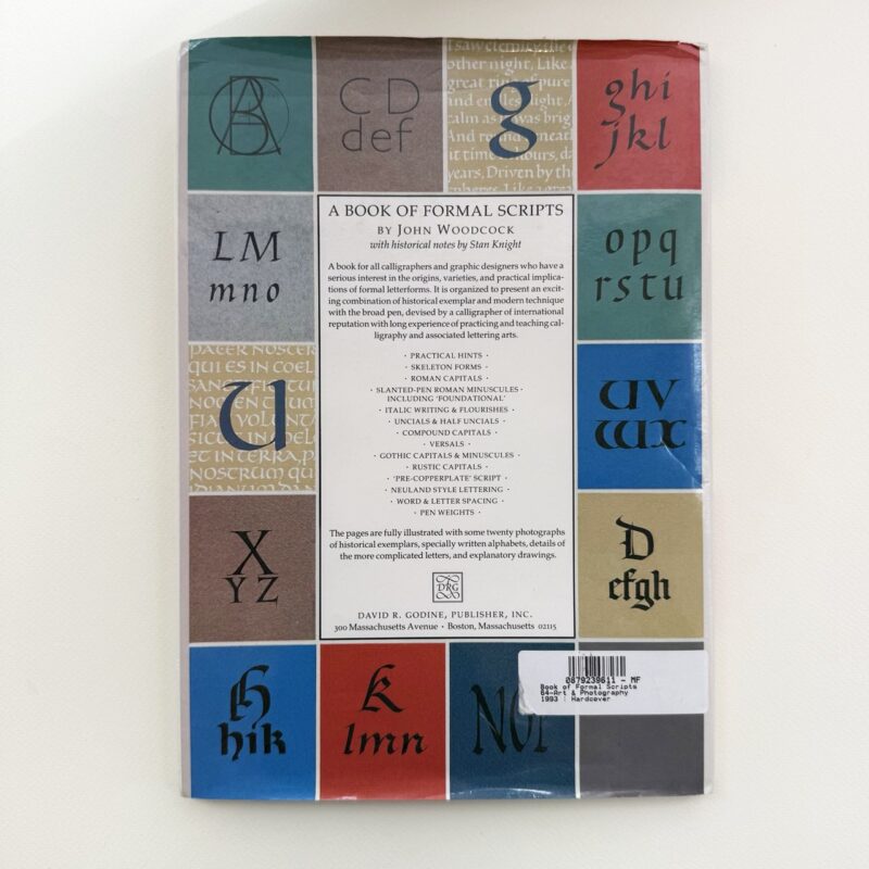 A Book of Formal Scripts книга каліграфія пласке перу купити Україна Київ Перо Маркет