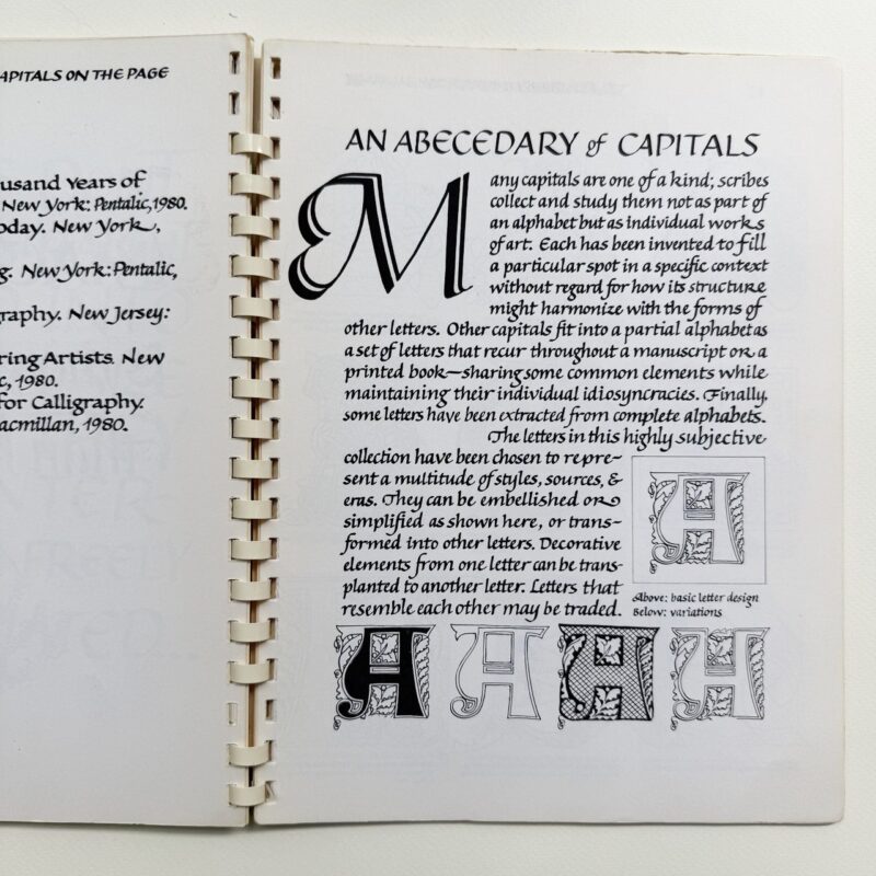 Capitals for Calligraphy книга каліграфія летеринг буквиці купити Україна Київ Перо Маркет