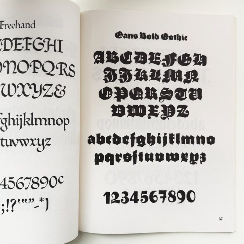 Gothic and Old English Alphabets - Зображення 6