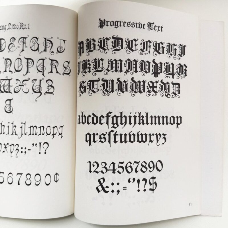 Gothic and Old English Alphabets книга каліграфія летеринг готика блеклеттер шрифти купити Україна Київ Перо Маркет