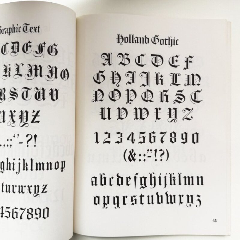 Gothic and Old English Alphabets книга каліграфія летеринг готика блеклеттер шрифти купити Україна Київ Перо Маркет