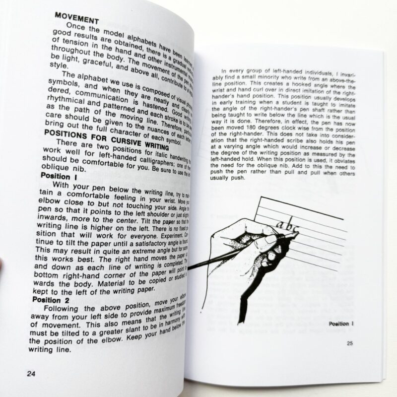 Left-Handed Calligraphy каліграфія прописи підручник для лівші шульги купити Україна Київ Перо Маркет