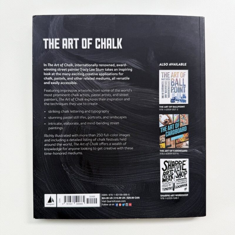 The Art of Chalk книга малювання крейдою графіті каліграфія летеринг купити Україні Київ Перо Маркет