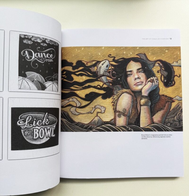 The Art of Chalk книга малювання крейдою графіті каліграфія летеринг купити Україні Київ Перо Маркет