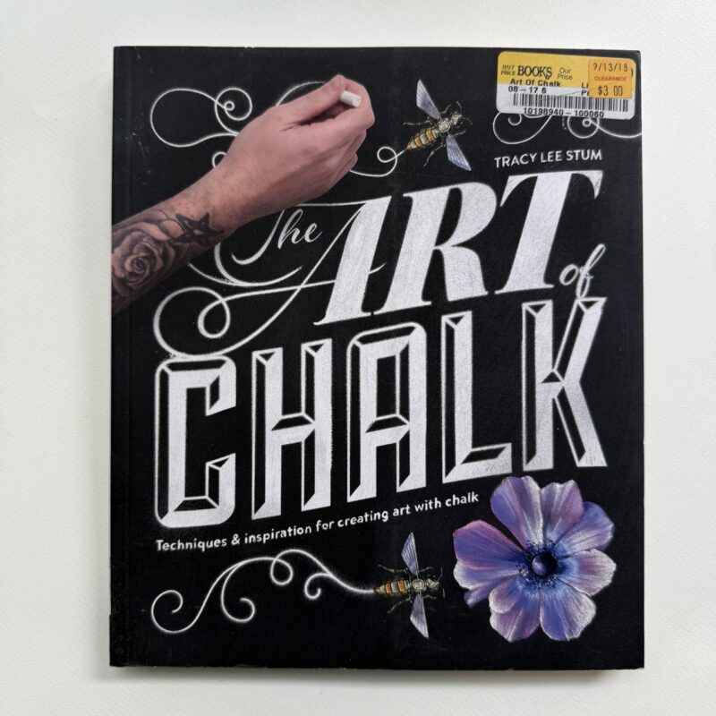 The Art of Chalk книга малювання крейдою графіті каліграфія летеринг купити Україні Київ Перо Маркет