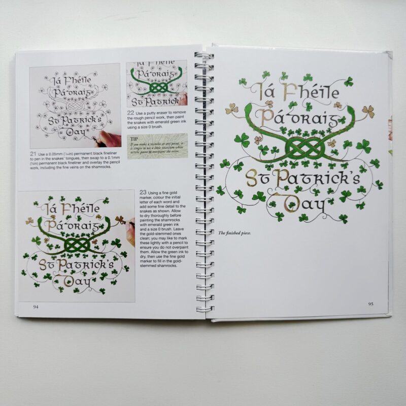 Celtic Calligraphy: Calligraphy, Knotwork and Illumination кельтська ірландська каліграфія орнамент летеринг узори толкінський шрифт книга купити Україна Київ Перо Маркет