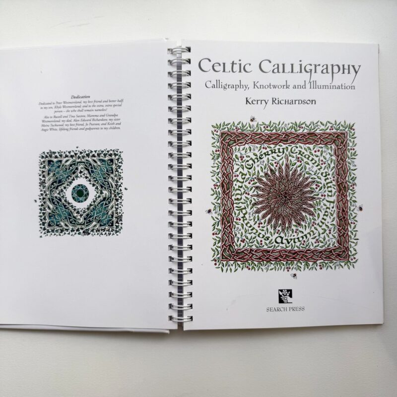 Celtic Calligraphy: Calligraphy, Knotwork and Illumination кельтська ірландська каліграфія орнамент летеринг узори толкінський шрифт книга купити Україна Київ Перо Маркет
