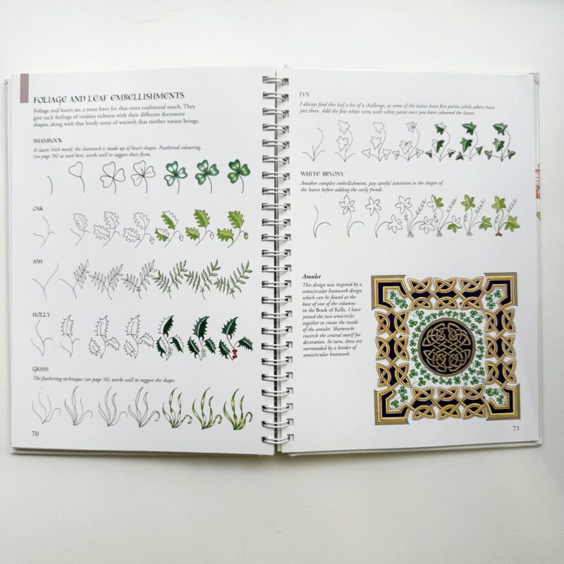 Celtic Calligraphy: Calligraphy, Knotwork and Illumination кельтська ірландська каліграфія орнамент летеринг узори толкінський шрифт книга купити Україна Київ Перо Маркет