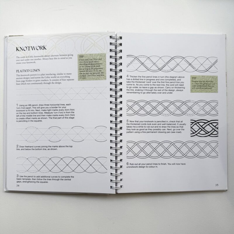 Celtic Calligraphy: Calligraphy, Knotwork and Illumination кельтська ірландська каліграфія орнамент летеринг узори толкінський шрифт книга купити Україна Київ Перо Маркет