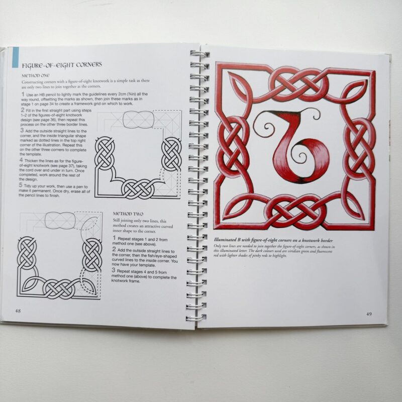 Celtic Calligraphy: Calligraphy, Knotwork and Illumination кельтська ірландська каліграфія орнамент летеринг узори толкінський шрифт книга купити Україна Київ Перо Маркет
