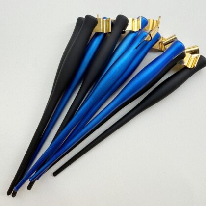 Тримач для пера ручка для каліграфії чорний синій матовий 2 в 1 Oblique Pen Holder купити Україна Київ Перо Маркет
