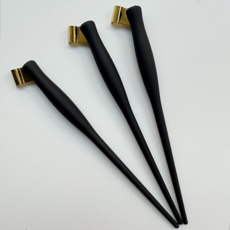 Тримач для пера ручка для каліграфії чорний синій матовий 2 в 1 Oblique Pen Holder купити Україна Київ Перо Маркет