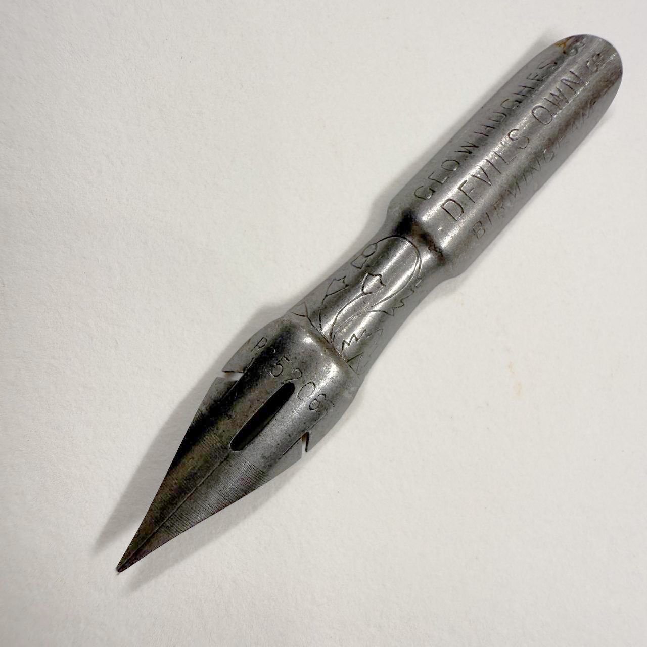 Перо для каліграфії Geo. W. Hughes “The Devil’s Own” No. 384 - Зображення 4