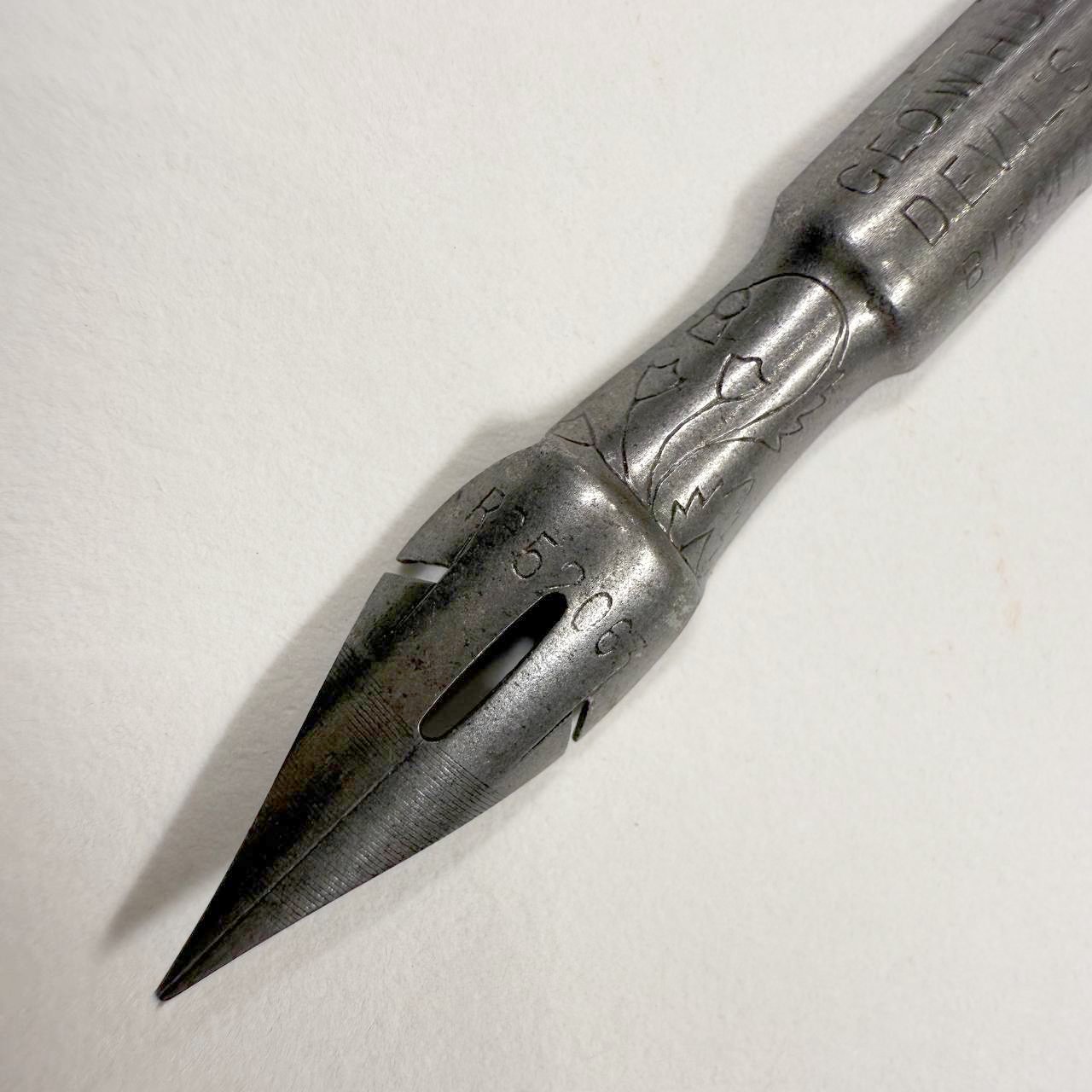 Перо для каліграфії Geo. W. Hughes “The Devil’s Own” No. 384 - Зображення 3