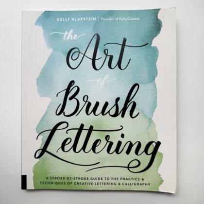 Книга каліграфія брашпен пензель летеринг прописи як навчитися The Art of Brush Lettering купити Україна Київ Перо Маркет