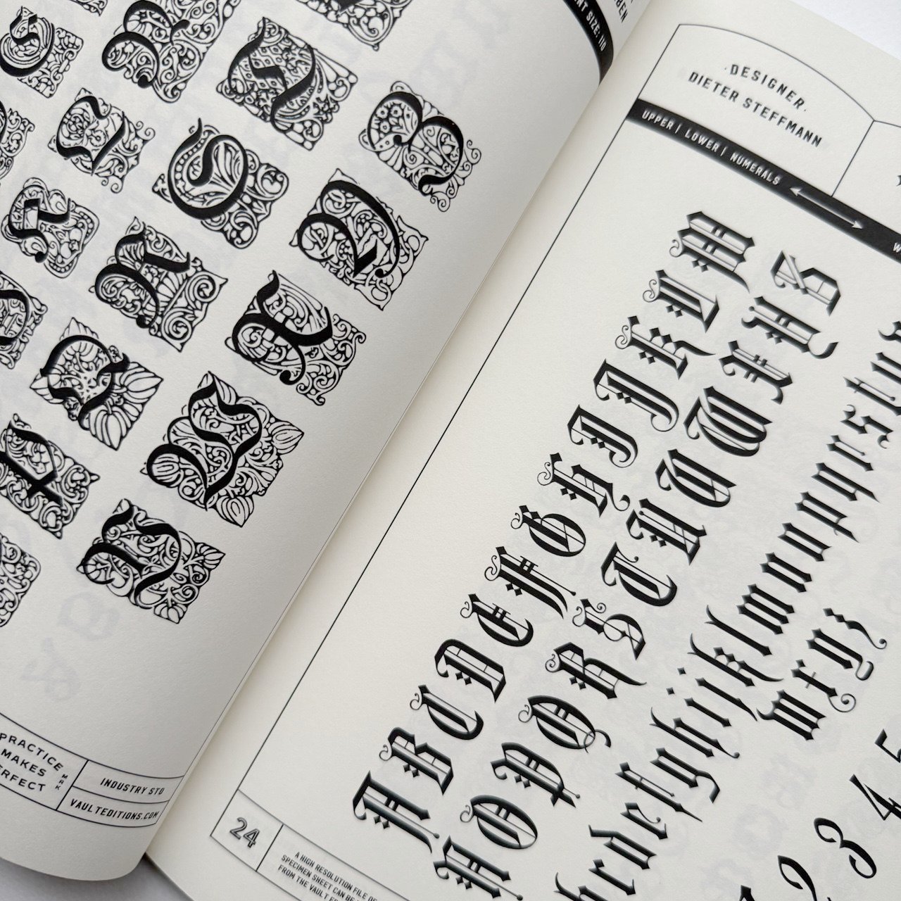 книжка каліграфія готика блеклеттер пласке перо Blackletter and Old English Lettering купити Україна Київ Перо Маркет