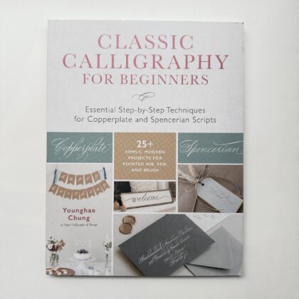 книжка каліграфія коперплейт спенсеріан Classic Calligraphy for Beginners купити Україна Київ Перо Маркет