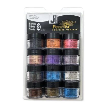 набір пігментів для творчості каліграфії Jacquard Pearl Ex Metallic Set для малювання акварелі металізовані купити Україна Київ Перо Маркет