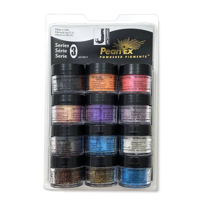 набір пігментів для творчості каліграфії Jacquard Pearl Ex Metallic Set для малювання акварелі металізовані купити Україна Київ Перо Маркет