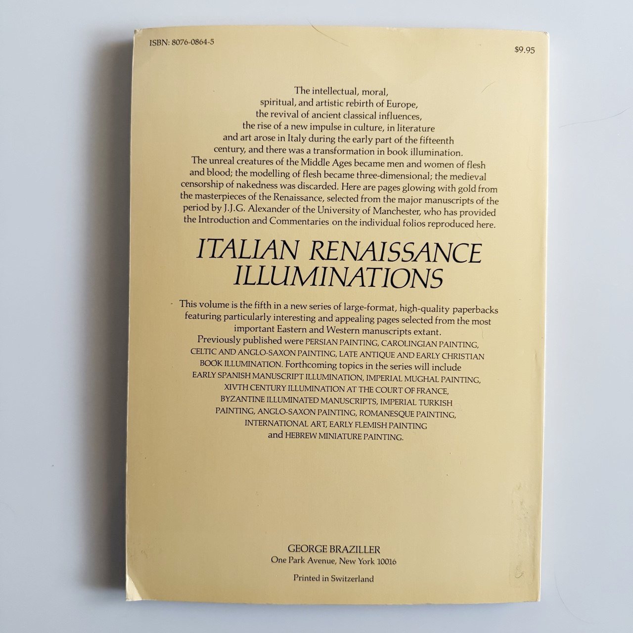 книга каліграфія манускрипти ілюмінація Italian Renaissance Illuminations купити Україна Київ Перо Маркет