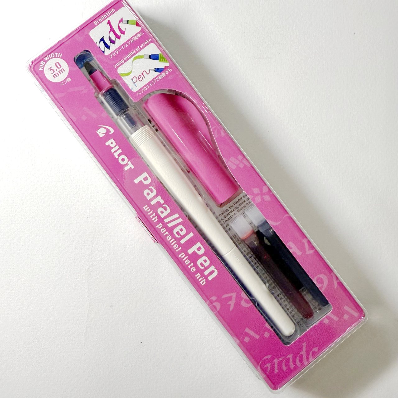 ручка для каліграфії Pilot Parallel Pen 3 мм широке пласке перо купити Україна Київ Перо Маркет