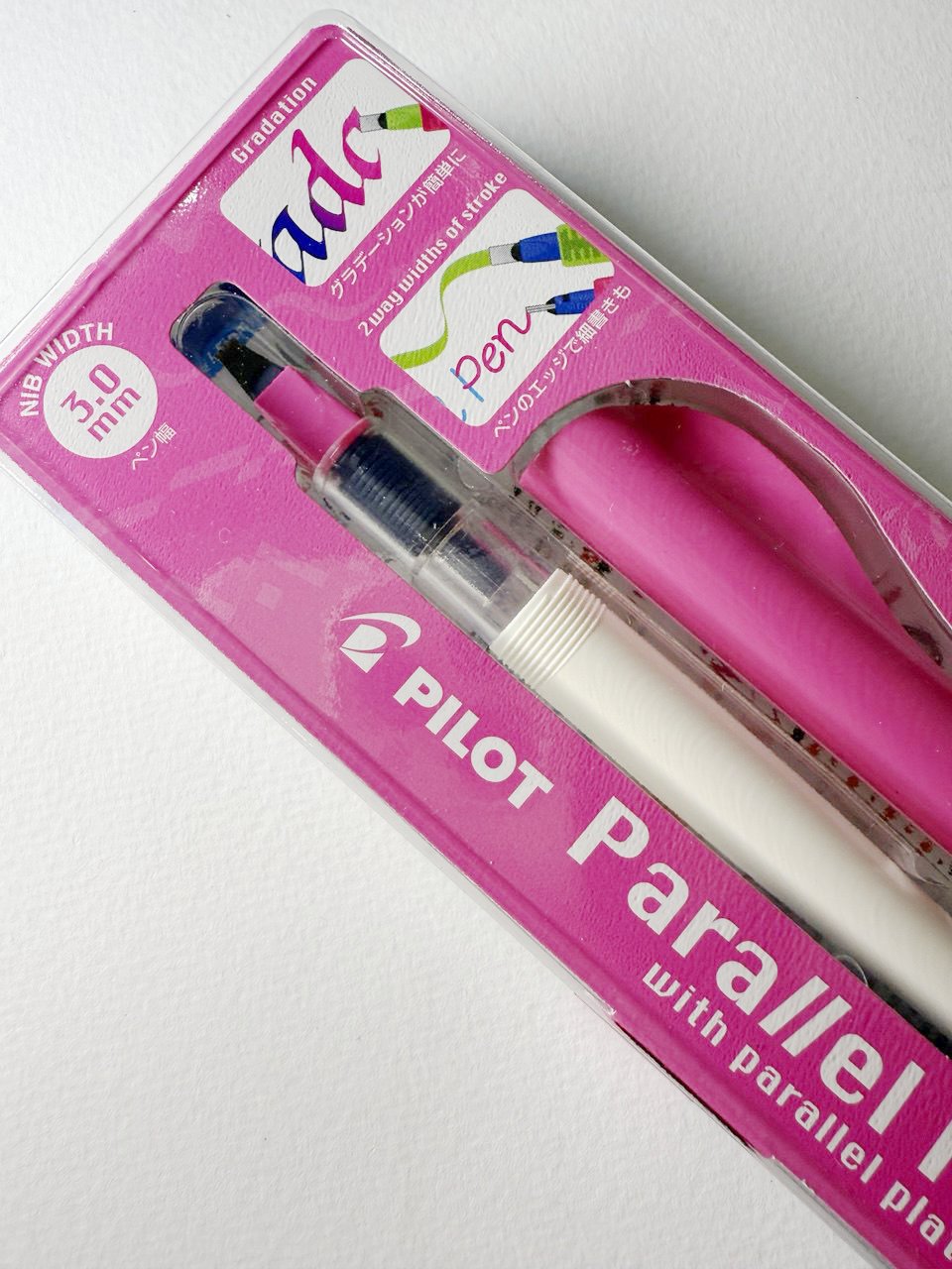 ручка для каліграфії Pilot Parallel Pen 3 мм широке пласке перо купити Україна Київ Перо Маркет