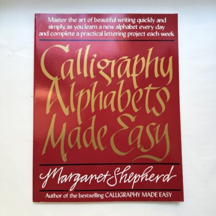 Calligraphy Alphabets Made Easy книга летеринг каліграфія мистецтво хобі купити Україна Київ Перо Маркет