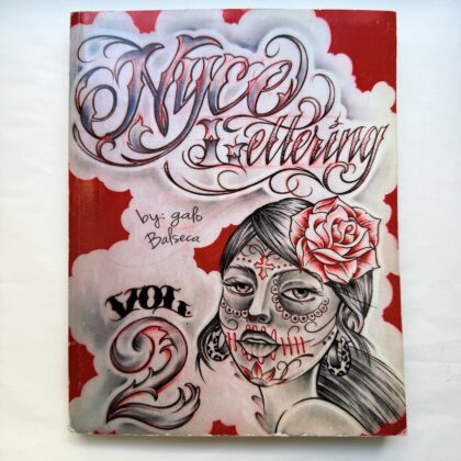 Nyce Lettering 2 Galo Balseca книга для татуювальників майстрів тату летеринг каліграфія мистецтво купи0ти Україна 0Перо Маркет